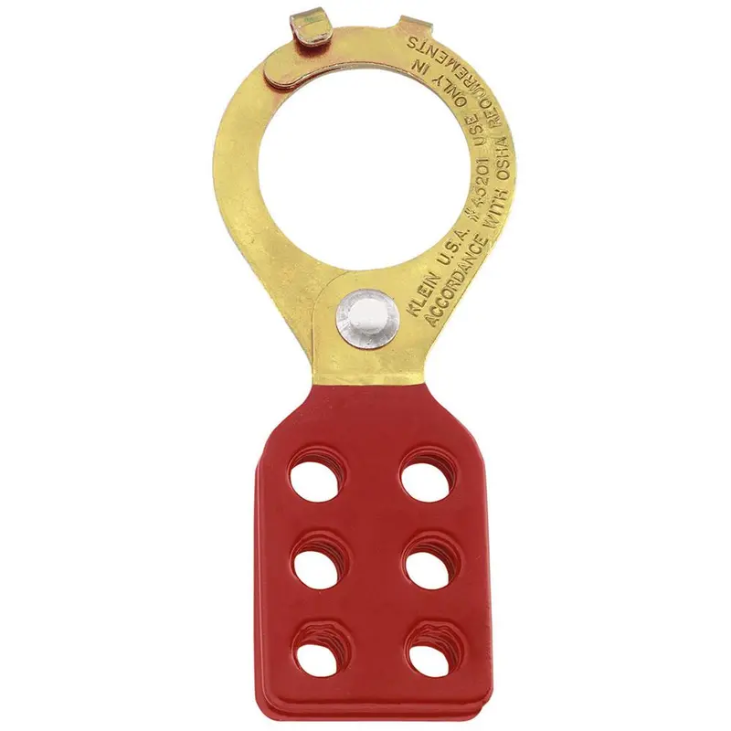 Klein Tools 1-Inch Heavy-Duty Lockout Hasp (45200) 1