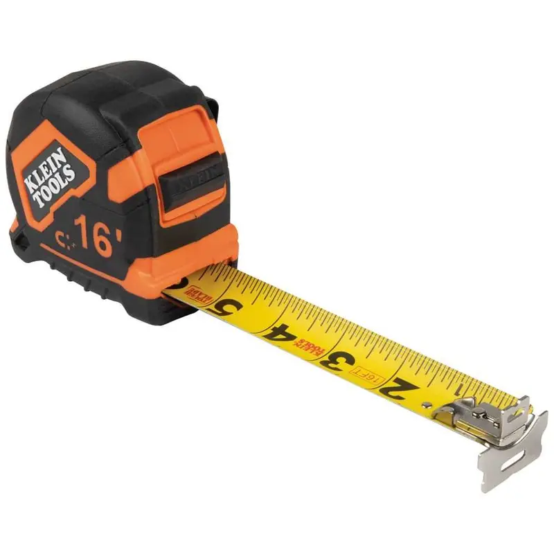 Klein Tools 16-Foot Magnetic Double-Hook Tape Measure (Model 9216) 1