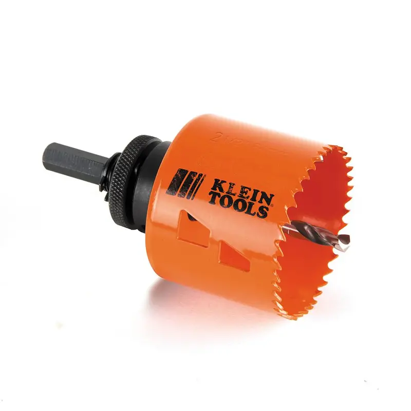 Klein Tools 2-1/2" Bi-Metal Hole Saw – Precision Fit & Long Life 1