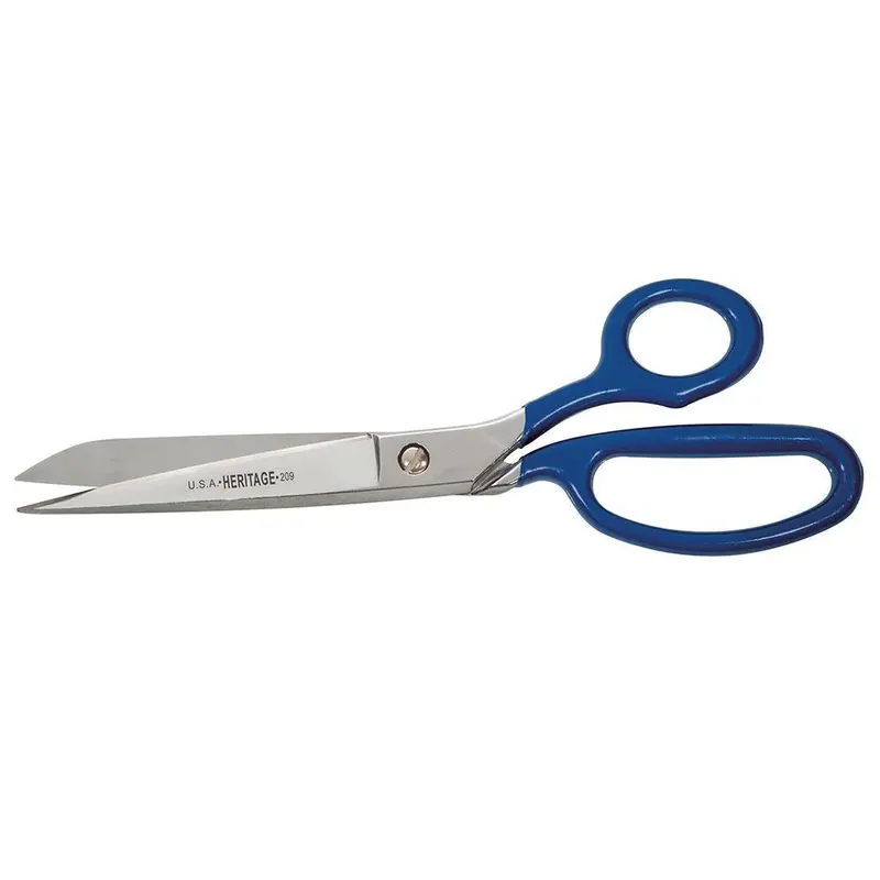 Klein Tools 209-Blu-P 9-Inch Bent Trimmer With Blue-Coated Blades And Ergonomic Grip 1