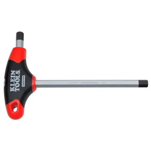 Klein Tools 3/16" Hex T-Handle Wrench – Journeyman Series, 4" Length 1