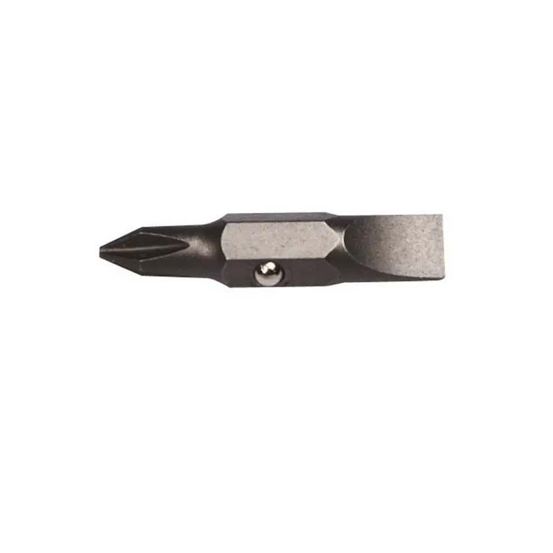 Klein Tools 32398 Dual-Function Bit: #1 Phillips + 1/4" Slotted 1