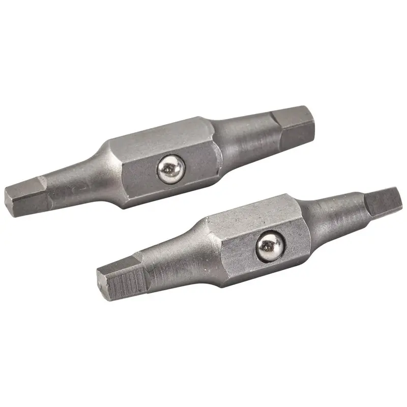 Klein Tools 32484 Dual Square Drive Replacement Bit: #1 & #2 1