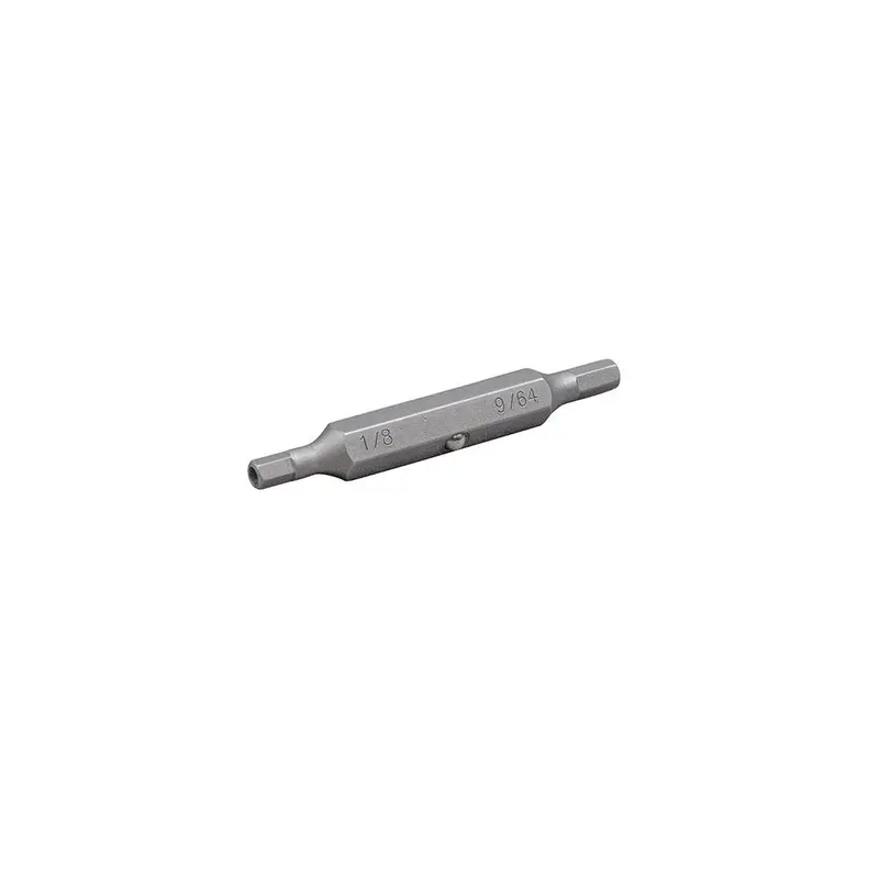 Klein Tools 32779 Dual Hex Pin Bit: 1/8" + 9/64" 1