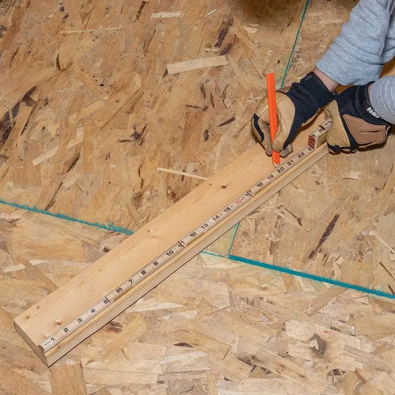 Klein Tools 900-6 Six-Foot Solid Wood Folding Rule (Model 86300) 1