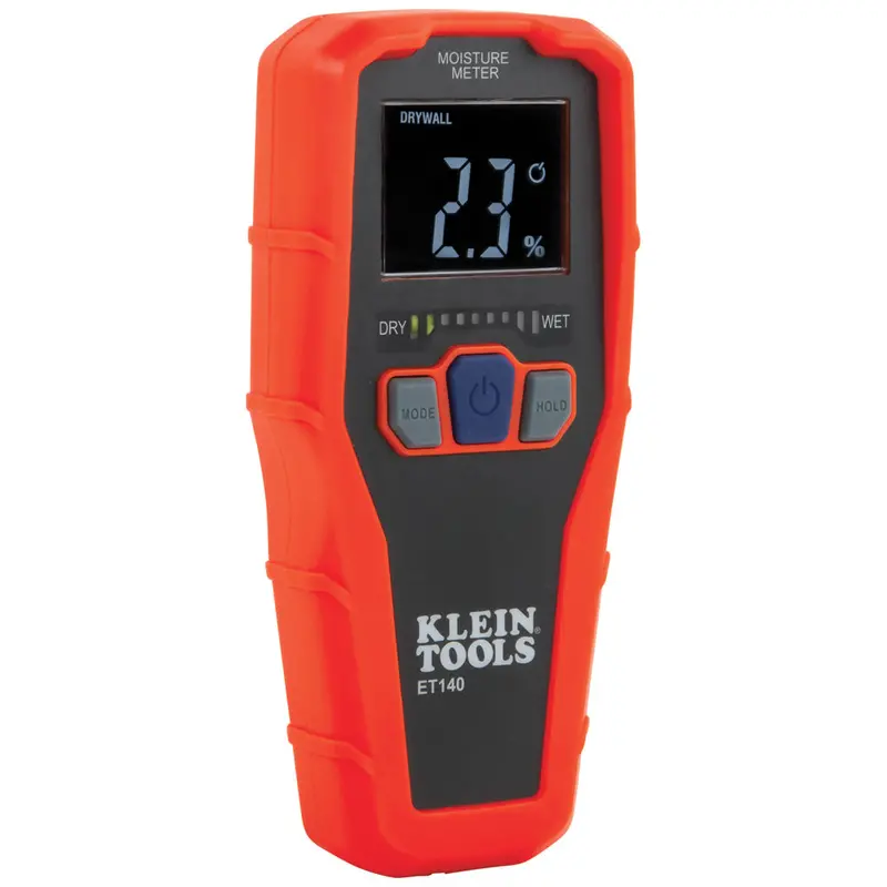 Klein Tools Et140 Pinless Moisture Meter For Wood And Drywall 1