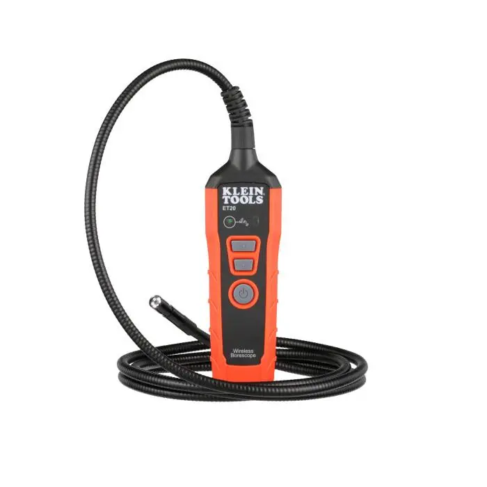 Klein Tools Et20 Wi-Fi-Enabled Borescope Camera For Remote Inspection 1