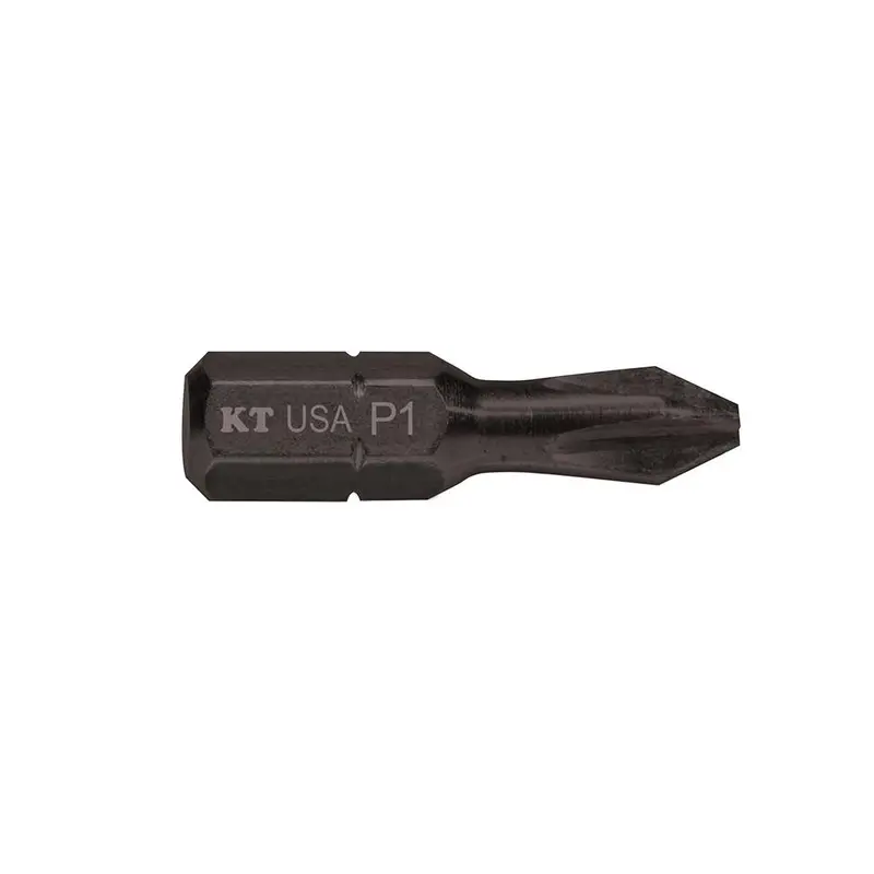 Klein Tools Ph115 #1 Phillips Insert Power Driver — 1" Length, 5-Pack 1