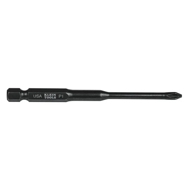 Klein Tools Ph1355 Phillips Driver Bits, #1 Tip, 3.5-Inch Length, 5-Pack 1