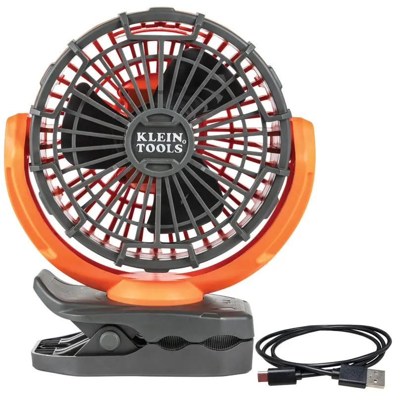 Klein Tools Pjsfm1 Cordless Rechargeable Jobsite Fan With Portable Design 1