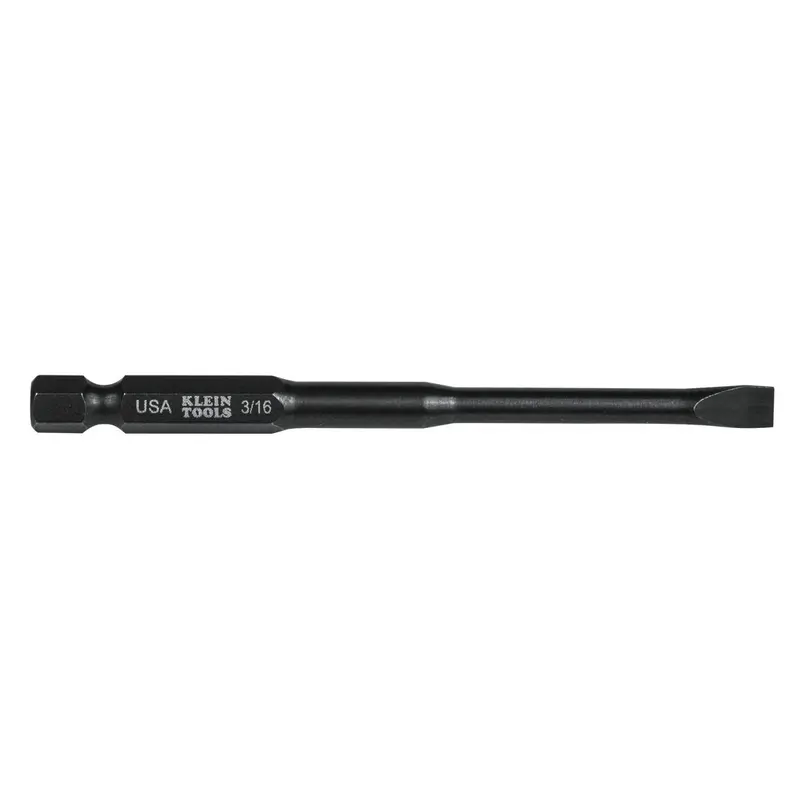 Klein Tools Sl316355 Slotted Bit Set, 3/16-Inch Width, 3.5-Inch Length, 5-Pack 1