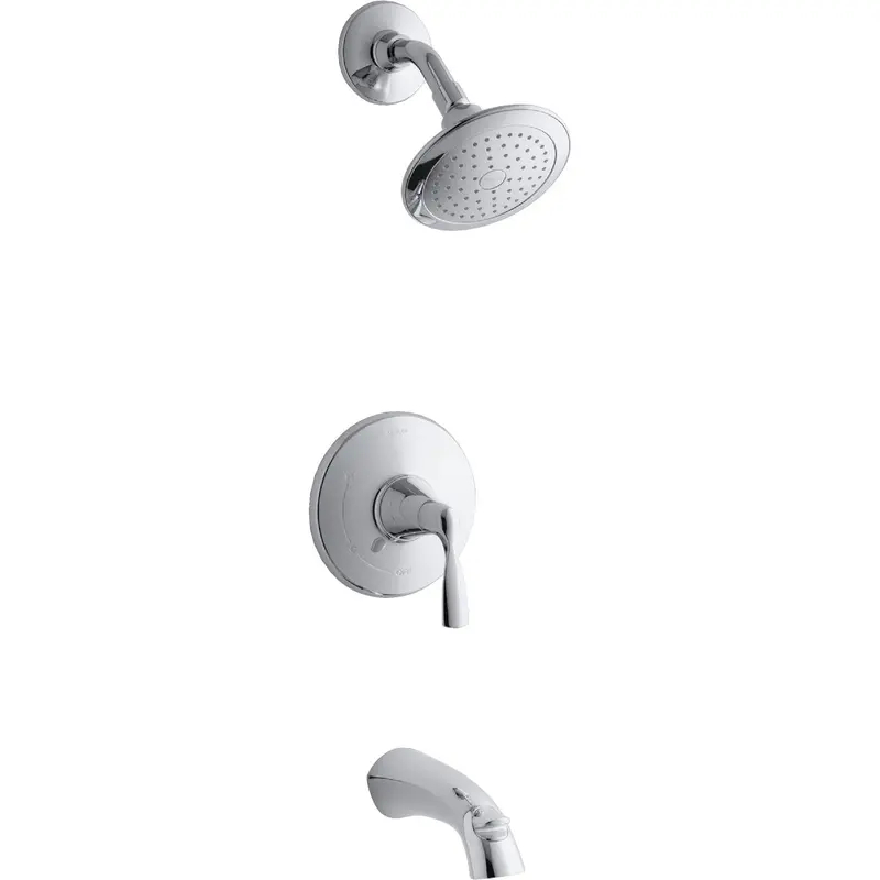 Kohler Mistos Single-Handle Chrome Tub And Shower Faucet Trim Kit 1