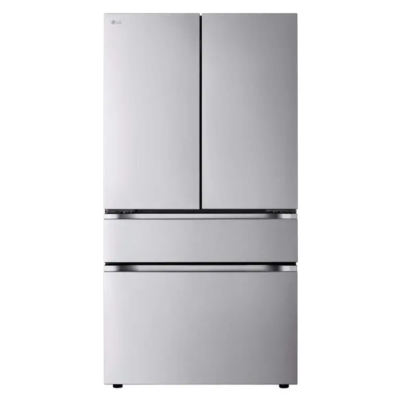 Lg 30 Cu. Ft. Smart Max French Door Refrigerator With Internal Water Dispenser – Printproof Stainless Steel, Standard Depth 1