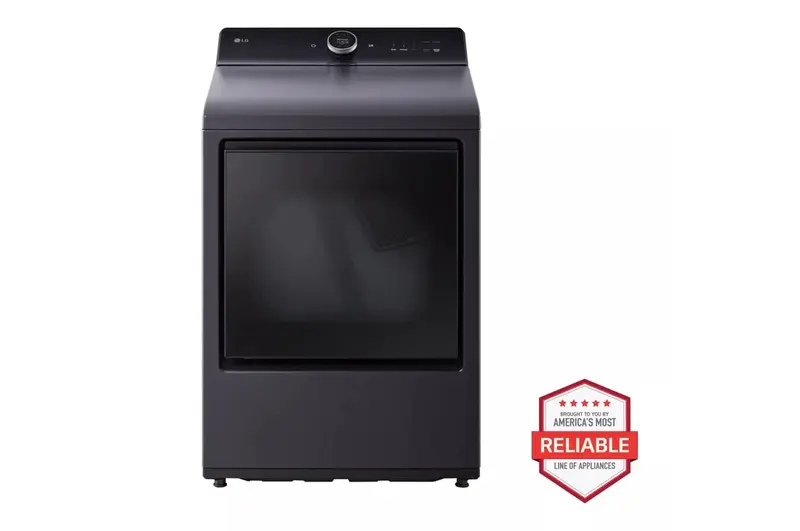 Lg 7.3 Cu. Ft. Rear-Control Gas Dryer With Easyload™, Ai Sensing & Turbosteam™ 1