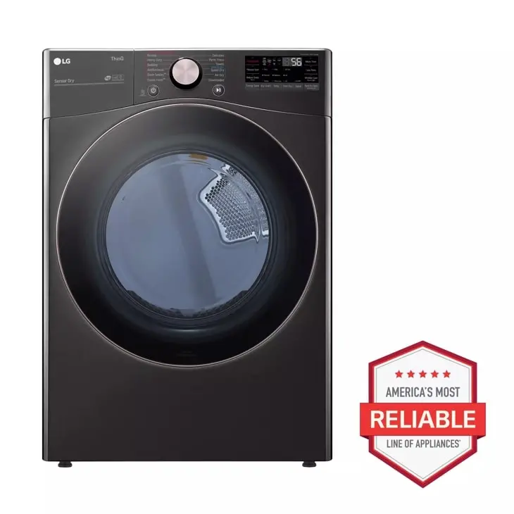 Lg 7.4 Cu. Ft. Wi-Fi Enabled Front Load Gas Dryer With Turbosteam™ & Ai Intelligence 1