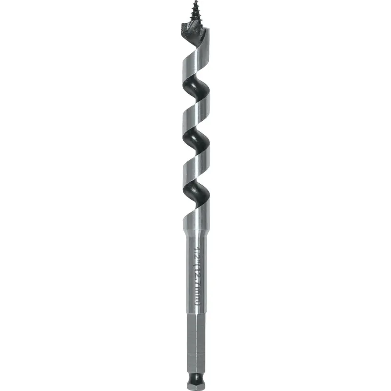 Makita 1/2" × 6" Ship Auger Drill Bit (Part #D-35695) 1