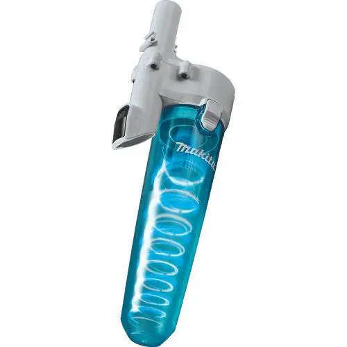 Makita 191D70-5 White Cyclonic Vacuum Attachment With Secure Lock Mechanism 1