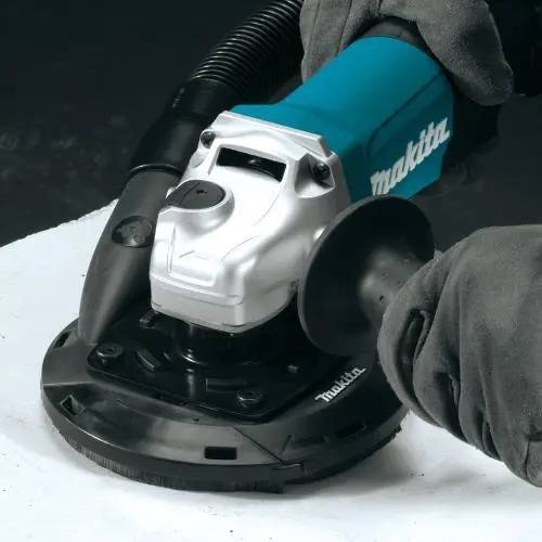Makita 191F81-2 4.5"–5" Tool-Free Dust Extraction Grinding Shroud 1