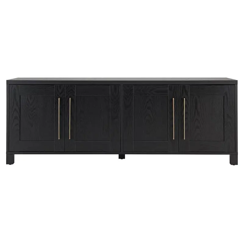 Meyer&Cross Chabot Black Grain 68-Inch Tv Stand Supporting Screens Up To 75 Inches 1