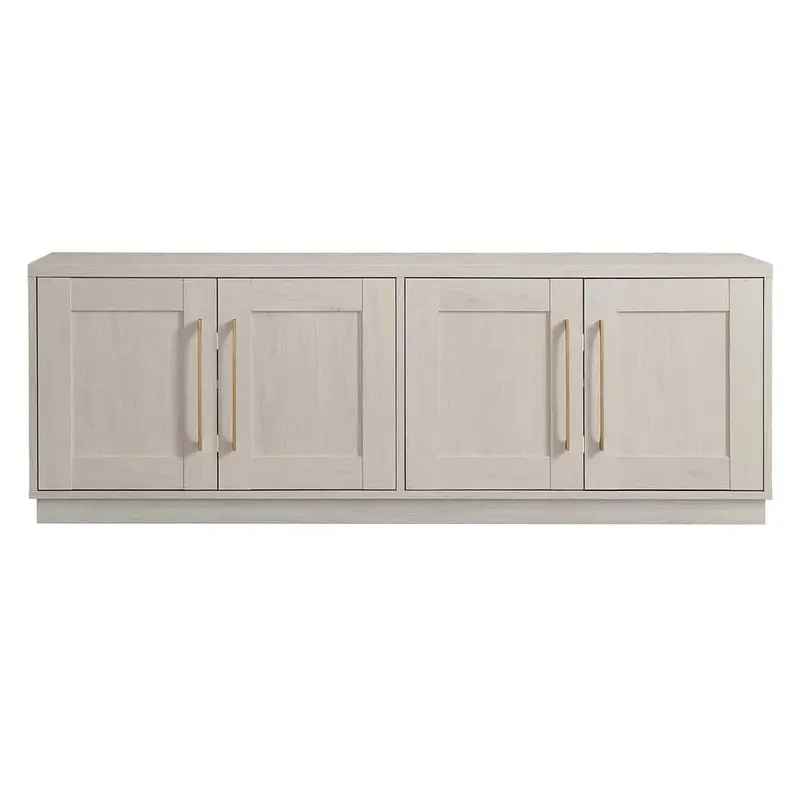 Meyer&Cross Tillman 68-Inch Alder White Rectangular Tv Cabinet – Accommodates Tvs Up To 75 Inches 1