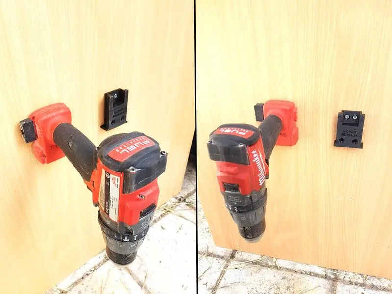 Milwaukee 18V Skin Holder For Ute Or Mobile Worksite Storage 1