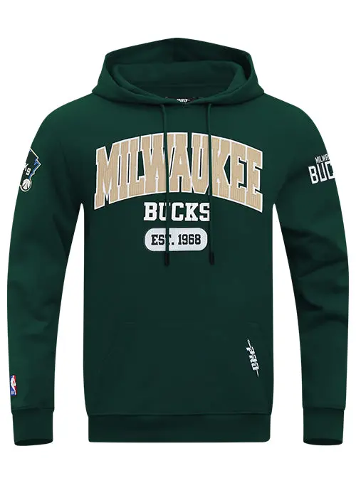 Milwaukee Bucks City Arch Hooded Sweatshirt – Pro Standard 1
