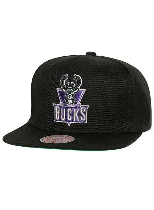 Mitchell & Ness '93 Hwc Side Jam Milwaukee Bucks Snapback – Streetwear-Inspired Cap 1