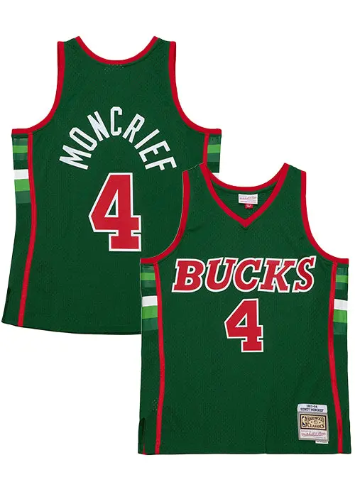 Mitchell & Ness Hwc ’83 Sidney Moncrief Throwback Swingman Jersey – Milwaukee Bucks 1