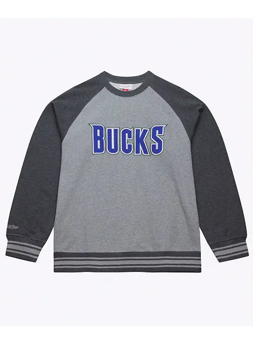 Mitchell & Ness Hwc '93 Legacy Crewneck Sweatshirt – Milwaukee Bucks 1
