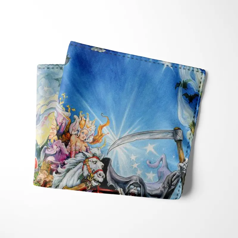 Mort-Inspired Premium Pocket Square 1