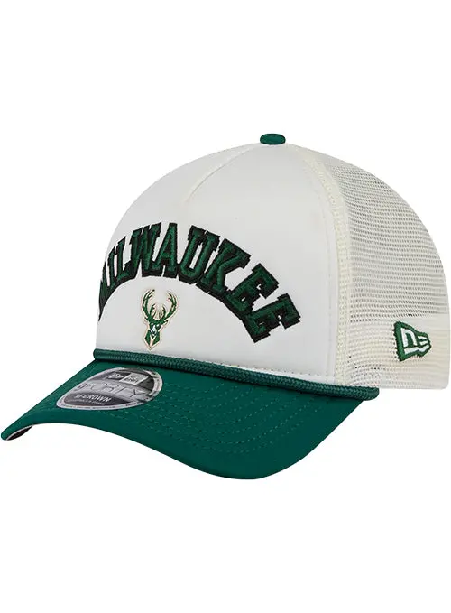 New Era 9Forty Chrome Milwaukee Bucks Snapback 1