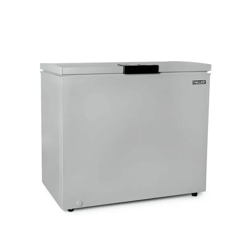 Newair 6.7 Cu. Ft. Compact Gray Chest Freezer – Space-Efficient Design 1