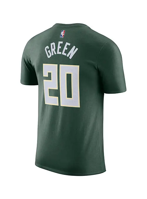 Nike Aj Green 2022 Icon Edition Milwaukee Bucks T-Shirt 1