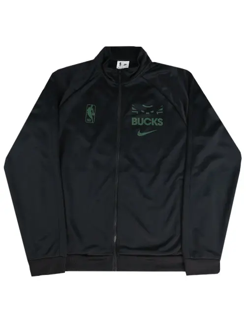 Nike Courtside Club Milwaukee Bucks Track Jacket 1