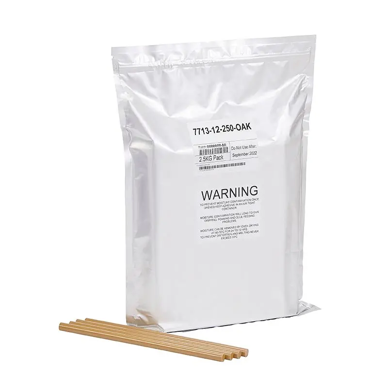Oak Wood Knot Filler Glue – 5.5 Lb Resealable Foil Bag (≈100 Sticks) 1