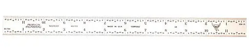 Pec Tools 262-018Ct 18-Inch E/M Rigid Certified Measuring Rule 1