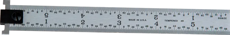 Pec Tools 262-H12 12-Inch E/M Adjustable Hook Measuring Rule 1