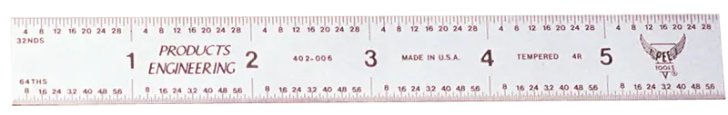 Pec Tools 402-036Ct 36-Inch 4-Retraction Rigid Certified Tape Rule 1