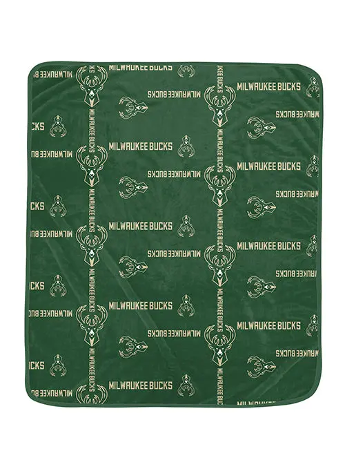 Pegasus Sports Milwaukee Bucks Throw Blanket (60" X 70") 1