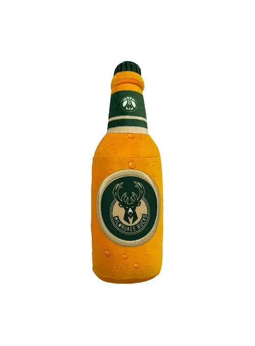 Pets First Bottle-Shaped Chew Toy – Milwaukee Bucks Dog Entertainment 1
