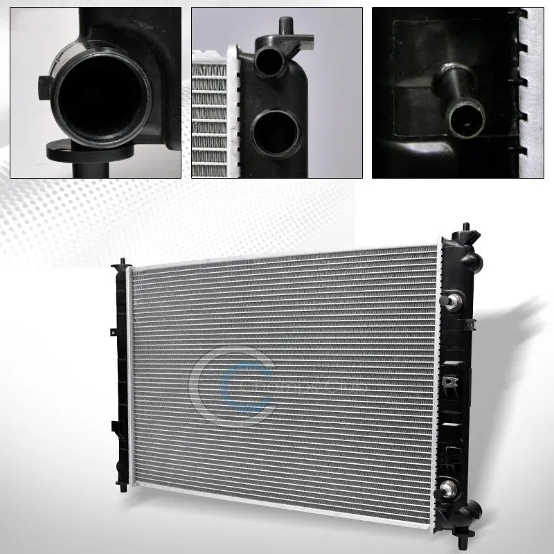 Precision-Fit Aluminum Radiator For 2000–2001 Mazda Mpv (2.5L V6, No Height-Control Suspension) 1