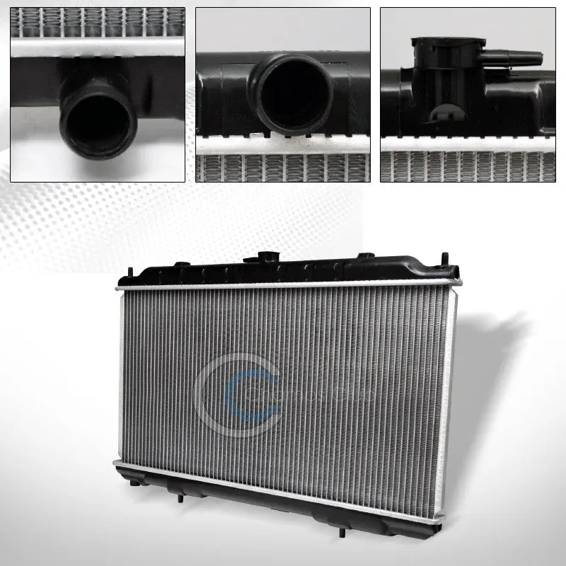 Precision-Fit Aluminum Radiator For 2002–2006 Nissan Sentra (2.5L L4, Auto/Manual Transmission) 1