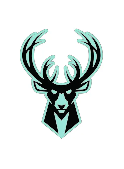 Pro Specialties Glow-In-The-Dark Enamel Pin – Milwaukee Bucks Fan Collectible 1