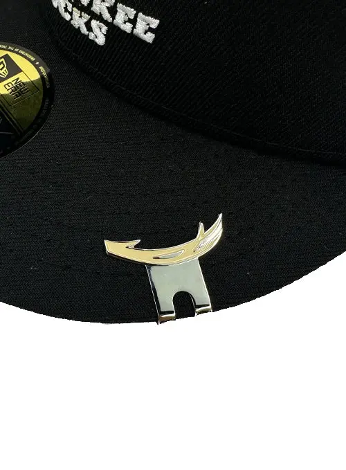 Pro Specialties Group Antler-Themed Clip – Milwaukee Bucks Hat Accessory 1