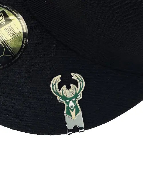 Pro Specialties Group Icon Logo Metal Clip – Milwaukee Bucks Hat Fastener 1