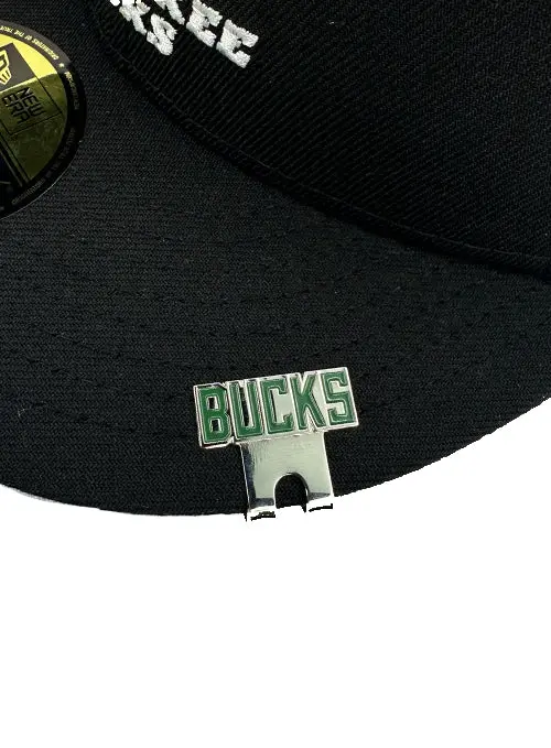Pro Specialties Group Milwaukee Bucks Wordmark Clip – Adjustable Hat Fastener 1
