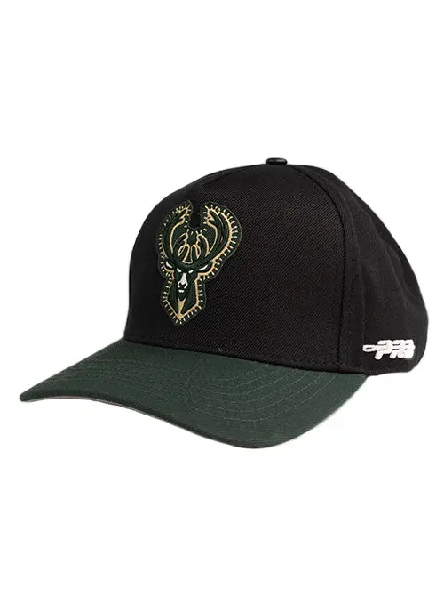 Pro Standard Diy Pick-Stitch Adjustable Hat – Milwaukee Bucks Edition 1