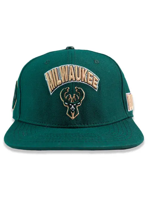 Pro Standard ‘Turn It Up Green’ Adjustable Cap – Milwaukee Bucks 1
