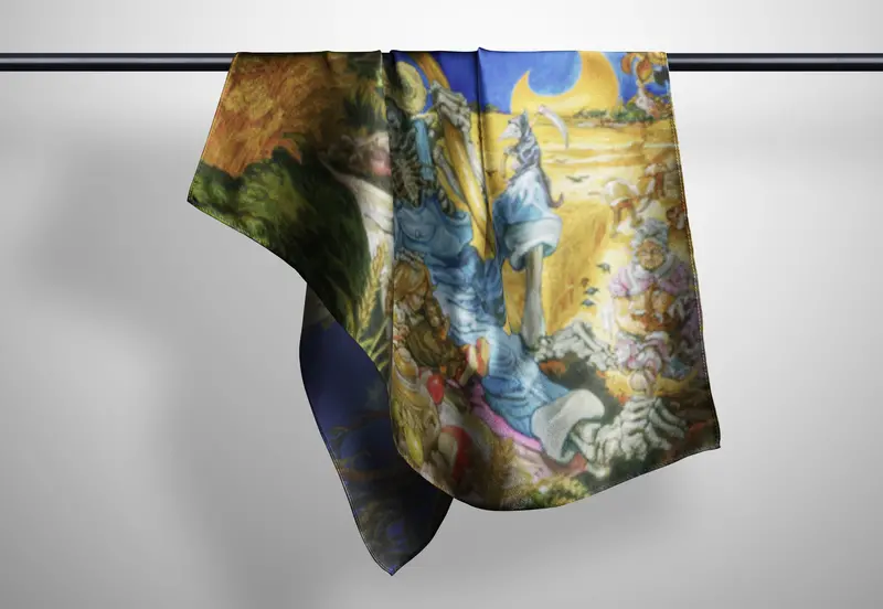 Reaper Man Limited-Edition Silk Scarf 1
