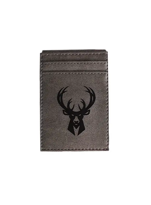 Rico Faux Leather Milwaukee Bucks Pocket Wallet 1
